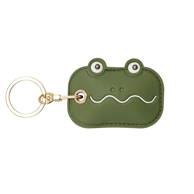 Wholesale Access Control Card Leather Case Keychain